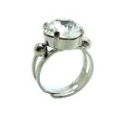 Mariana Ring Adjustable Brilliant Clear Crystal Swarovksi On A Clear Day Sweet Summer Coll. - Image 2