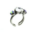 Mariana Ring Glitzy Sapphire AB & Clear Crystal Swarovski 2019 Special Edition - Image 3