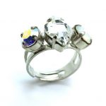 Mariana Ring Lovely Marquise-cut & Round Crystal Swarovski On A Clear Day Sweet Summer Coll.