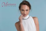 Pendant Necklace By Mariana Woman Faceted Oval Shape Clear Swarovski Crystals - Image 7