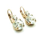 Mariana Earrings Perfect Round Shape Clear Austrian Crystals My Treasures Coll. - Image 2