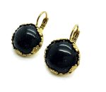 Earrings By Mariana Woman Beautiful Blue Gold Stone Mineral