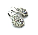Earrings By Mariana Woman Timeless White Opal and Clear Swarovski Crystals - Image 3