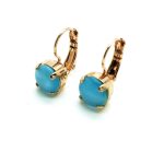 Mariana Earrings Glitzy Light Blue Swarovski Crystals My Treasures Coll.