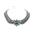Mariana Necklace Gorgeous Triple Tier Marquise Black Diamond & AB Crystals Swarovski My Treasures Coll. - Image 2