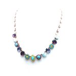 Mariana Necklace Finely Detailed Multi Color Crystal Swarovski Happiness Inspiration Coll. - Image 2
