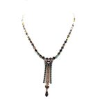 Mariana Necklace Finely Detailed Pigeon Chandelier Multi Color Crystal Swarovski Penelope Odyssey Coll. - Image 3