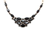 Mariana Necklace Exquisite Chandelier Marquise Shape Jet Black Crystal Swarovski My Treasures Coll. - Image 2