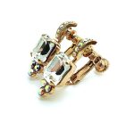 Mariana Earrings Brilliant Square Shape Clear & AB Swarovski Crystals On A Clear Day Africa Coll. - Image 2