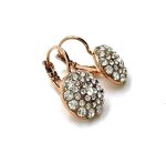 Earrings By Mariana Woman Brilliant Round Beaded Clear Swarovski Crystals - Image 3