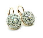 Mariana Earrings Glamorous Beaded Pearl, AB, Clear & White Opal Austrian Crystals On A Clear Day Africa Coll. - Image 3