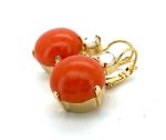 Earrings By Mariana Woman Adorable Sunset Peach and Shell White Mop Minerals - Image 3