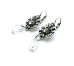 Earrings By Mariana Woman Detailed Boho Clear and White Opal Swarovski Crystals
