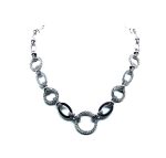Mariana Necklace Simply Elegant Chain Beaded Clear Crystal Swarovski On A Clear Day Africa Coll. - Image 2
