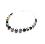 Mariana Necklace Elegant Amethyst AB & Amethyst Austrian Crystals My Treasures Coll.