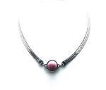 Mariana Necklace Exquisite Rhodonite Mineral My Treasures Coll. - Image 3