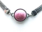 Mariana Necklace Exquisite Rhodonite Mineral My Treasures Coll. - Image 2