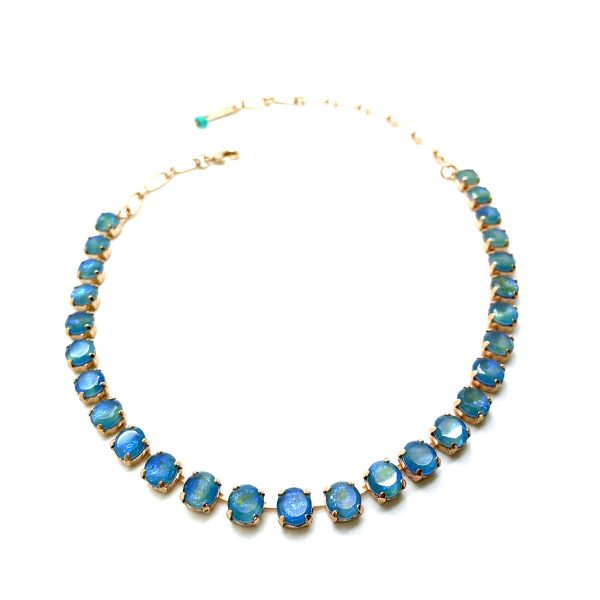 Mariana Necklace Beautiful Light Sapphire Rhinestone Austrian Crystals My Treasures Coll.