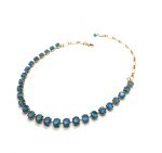 Mariana Necklace Beautiful Light Sapphire Rhinestone Austrian Crystals My Treasures Coll. - Image 2