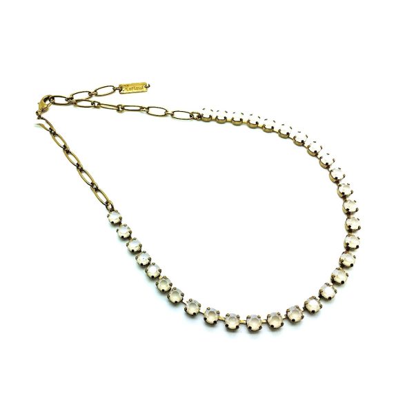Mariana Necklace Classy Ivory Cream Crystal Swarovski My Treasures Coll.