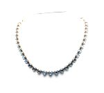 Mariana Necklace Alluring Dark Grey Crystal Austrian My Treasures Coll. - Image 2