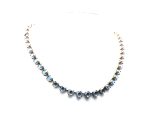 Mariana Necklace Alluring Dark Grey Crystal Austrian My Treasures Coll. - Image 3