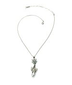 Necklace Pendant By Mariana Woman Marquise Opal and Clear Swarovski Crystals - Image 3