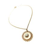 Mariana Necklace Pendant Symbolic Star of David with Clear Austrian Crystal On A Clear Day Africa Coll.