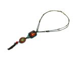 Necklace Pendant By Mariana Classic Smoked Topaz and Opal Swarovski Crystals
