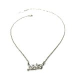 Necklace Pendant By Mariana Woman Finely Detailed Lovebird Branch - Image 3