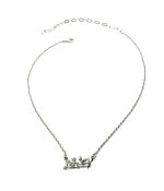 Necklace Pendant By Mariana Woman Finely Detailed Lovebird Branch - Image 2