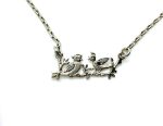 Necklace Pendant By Mariana Woman Finely Detailed Lovebird Branch