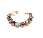Mariana Bracelet Elegant Floral Multi Color Swarovski Crystals My Treasures Coll.