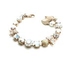 Bracelet By Mariana Woman Butterfly Pearl and Aventurine Swarovski Crystals - Image 2