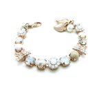 Bracelet By Mariana Woman Butterfly Pearl and Aventurine Swarovski Crystals