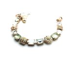 Mariana Bracelet Elegant Floral Pearls & Whites Austrian Crystals Inspiration Coll.