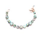 Mariana Bracelet Floral Glitzy AB & Clear Austrian Crystals My Treasures Coll. - Image 3