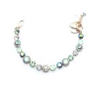 Mariana Bracelet Floral Glitzy AB & Clear Austrian Crystals My Treasures Coll. - Image 2