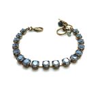 Mariana Bracelet Sophisticated Dark Grey Austrian Crystals My Treasures Coll.