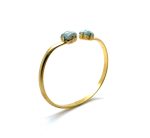 Mariana Bracelet Charming Bangle Howlite Chinese Turquoise Mineral My Treasures Coll. - Image 2