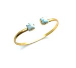 Mariana Bracelet Charming Bangle Howlite Chinese Turquoise Mineral My Treasures Coll. - Image 3