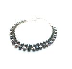 Mariana Necklace My Treasures Coll. Sophisticated Black Diamond, Jet & Jet Hematite Austrian Crystals - Image 2