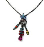 Mariana Necklace Pendant Fashionable Multi Color Swarovski Crystals Nirvana Coll.