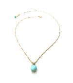 Mariana Necklace Pendant Adorable Round Howlite Chinese Turquoise My Treasures Coll. - Image 3