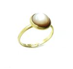 Mariana Ring Charming Round Pink Shell Mineral My Treasures Coll. - Image 2