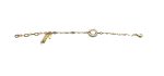 Bracelet By Mariana Woman Elegant Golden and Clear Swarovski Crystals - Image 3