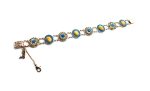 Mariana Bracelet Classy Jasper Mineral & Blues Swarovski Crystals East Meets West Coll. - Image 3