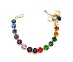 Mariana Bracelet Precious Multi Color Austrian Crystals My Treasures Coll.
