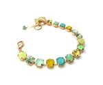 Mariana Bracelet Charming Multi Color Austrian Crystals Blondie The Sweet Life Coll. - Image 2