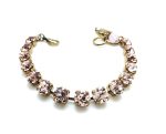 Mariana Bracelet Exquisite Silk Swarovski Crystals My Treasures Coll.